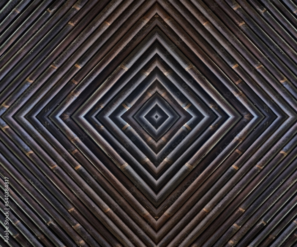 dark wall background, geometric centered rhombus pattern lines dark wall background, geometric centered rhombus pattern lines