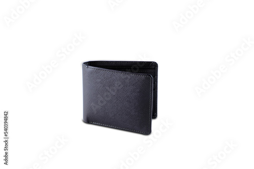 Top view money bag isolated on white background