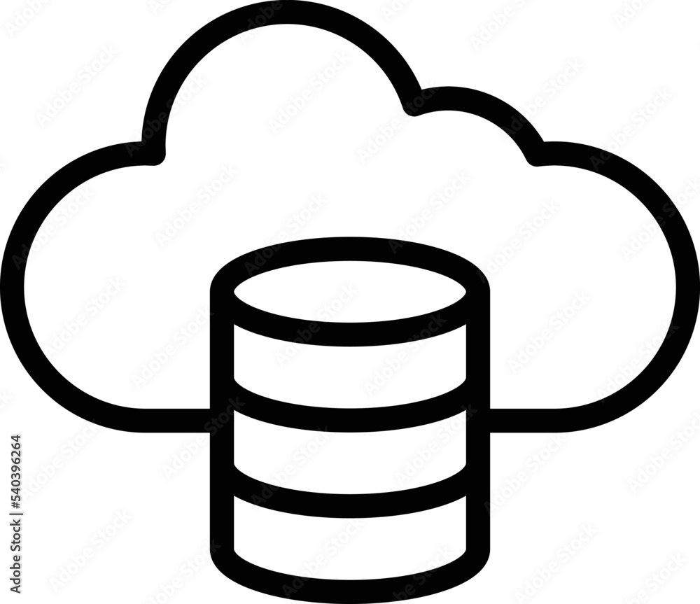 Cloud data Vector Icon Design Illustration Cloud data Vector Icon Design Illustration