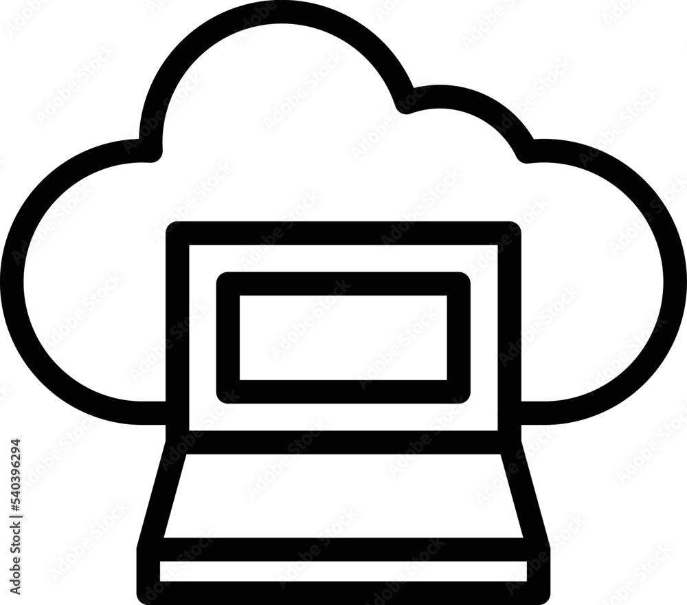 Laptop Vector Icon Design Illustration Laptop Vector Icon Design Illustration