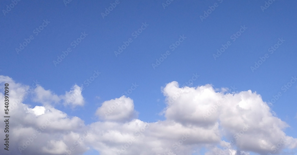 Sky and clouds with soft light from the sun Sky and clouds with soft light from the sun