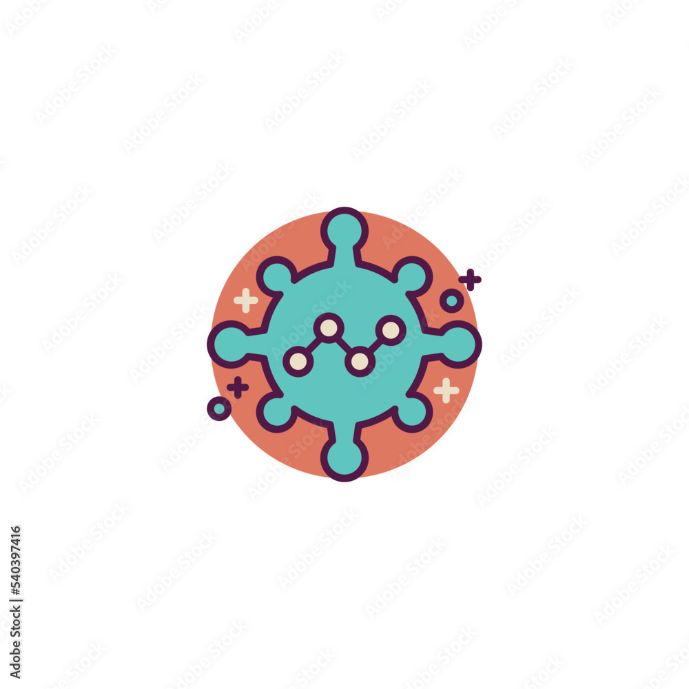 Virus , Bacteria Design Very Cool