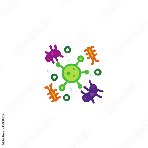 Virus , Bacteria Design Very Cool