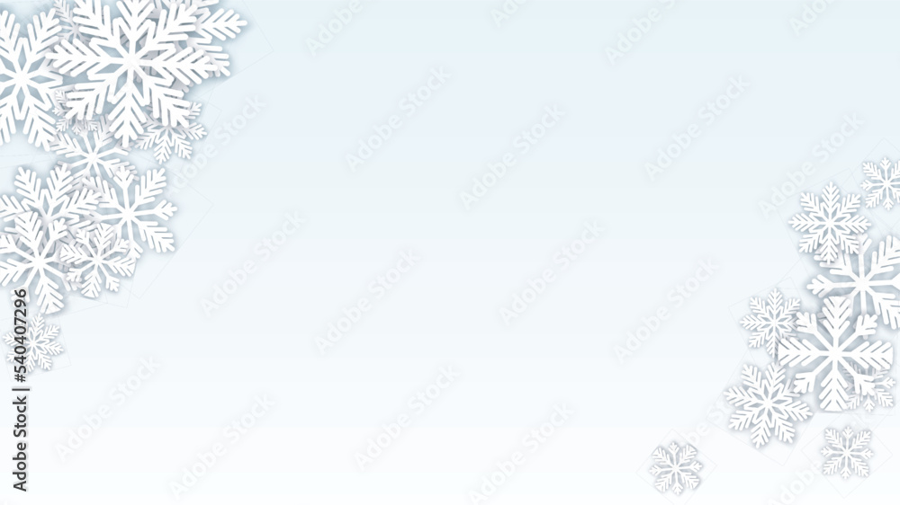 Christmas Vector Background with Falling Snowflakes. Isolated on Red Background. Realistic Snow Sparkle Pattern. Snowfall Overlay Print. Winter Sky. Papercut Snowflakes. Christmas Vector Background with Falling Snowflakes. Isolated on Red Background. Realistic Snow Sparkle Pattern. Snowfall Overlay Print. Winter Sky. Papercut Snowflakes.