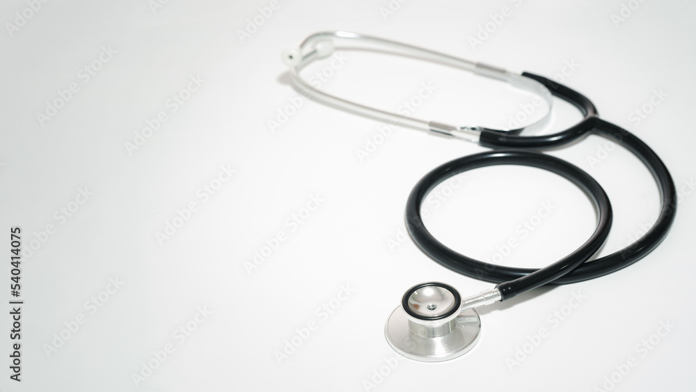Close up Black stethoscope on desk. Health and care concept. copy space for text. Close up Black stethoscope on desk. Health and care concept. copy space for text.