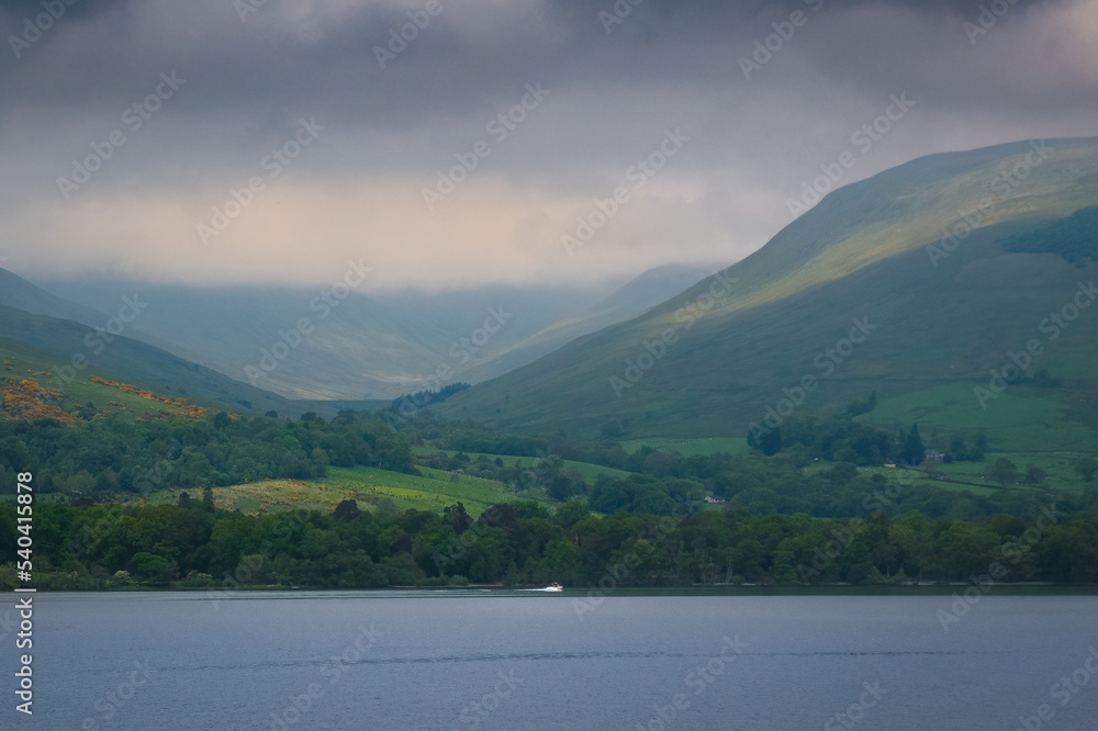 View to Loch Lomond, one of the lakes in Scotland View to Loch Lomond, one of the lakes in Scotland