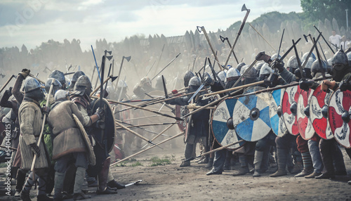Viking battle