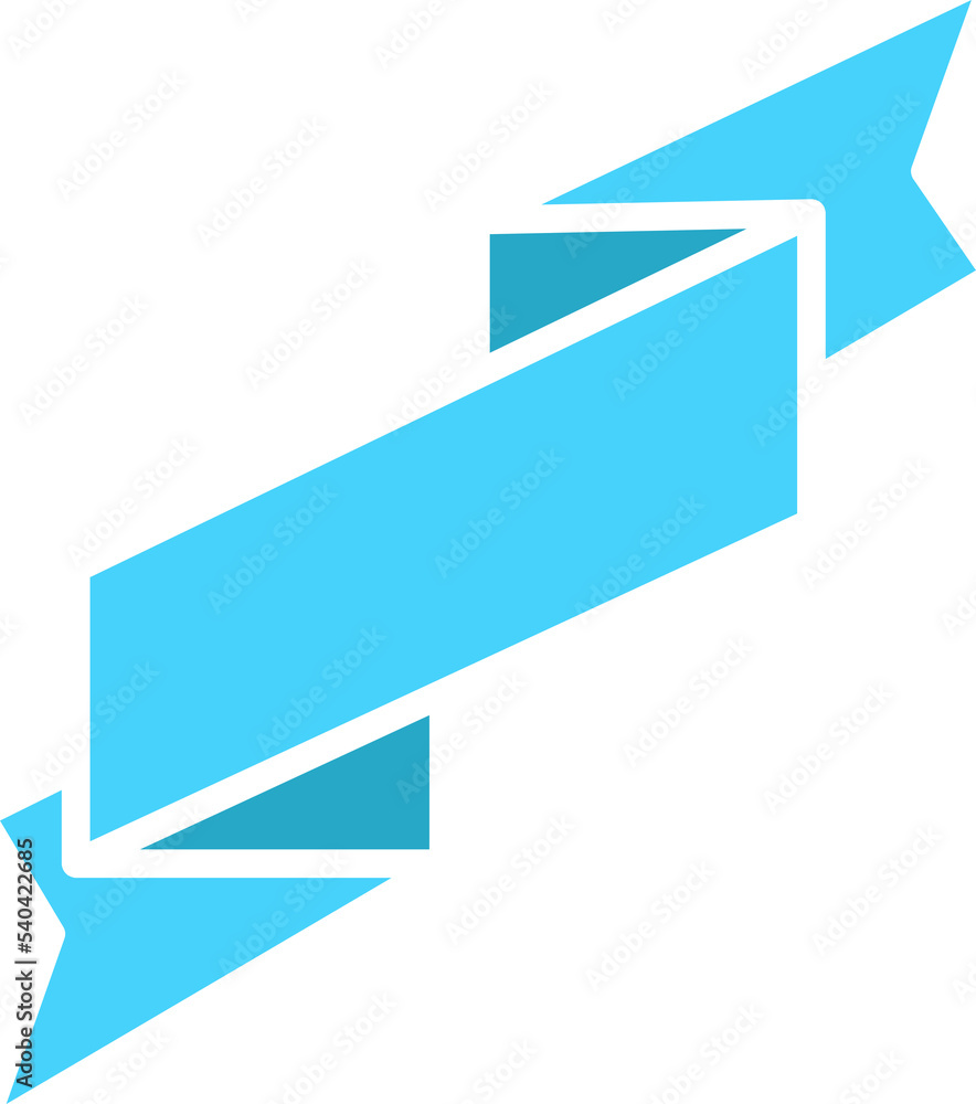 ribbon banner illustration