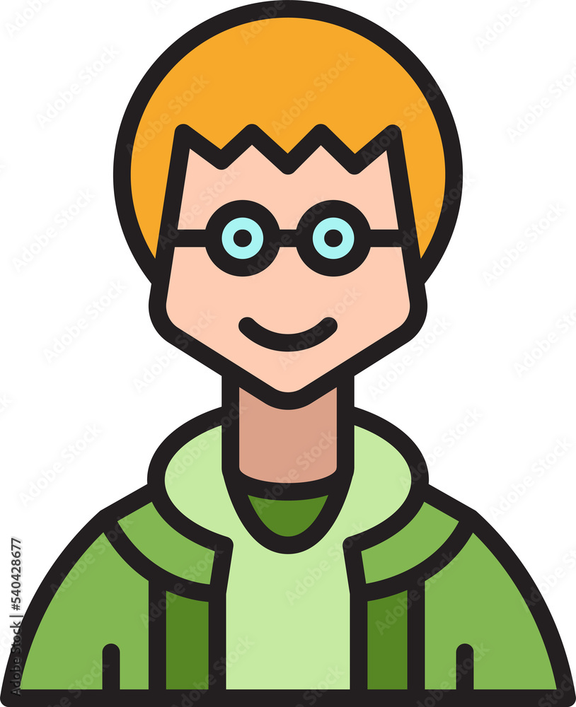 geek character avatar