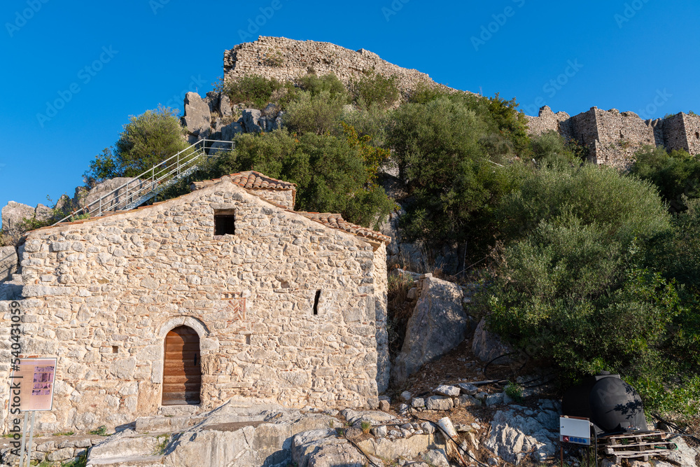 Church Panagia of the Castle in Karytaina, Arcadia, Greece