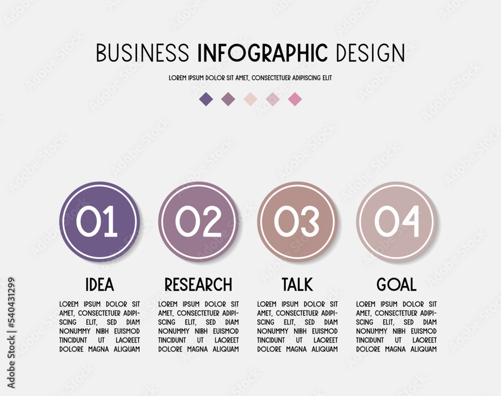 Business diagram with icons. Vector Business diagram with icons. Vector