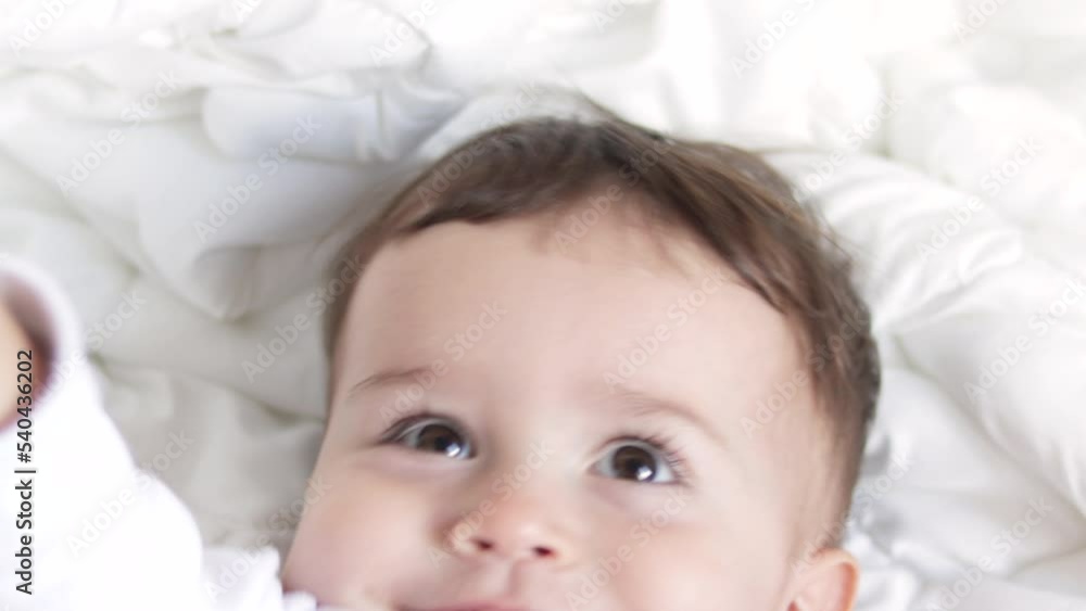 baby infant toddler emotions.cute adorable little boy lying lies on bed white blanket crying out or smiling holding finger in mouth teething period.sat upset dissatisfied child air and graces whims
baby infant toddler emotions.cute adorable little boy lying lies on bed white blanket crying out or smiling holding finger in mouth teething period.sat upset dissatisfied child air and graces whims