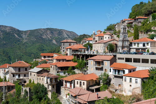 Lagadia village in Arcadia, Greece
