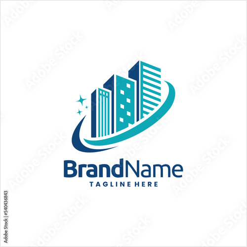 buildings cleaning logo
