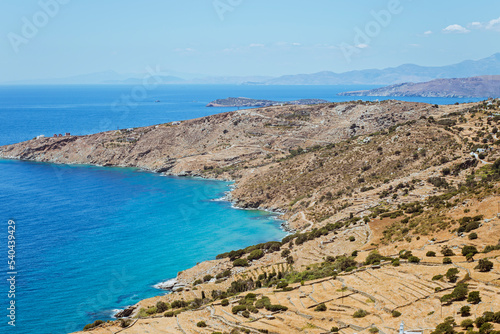 impressive landscapes and beautiful beaches of Greece - Andros island