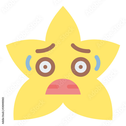 anxious star emoji