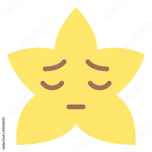 sad star emoji