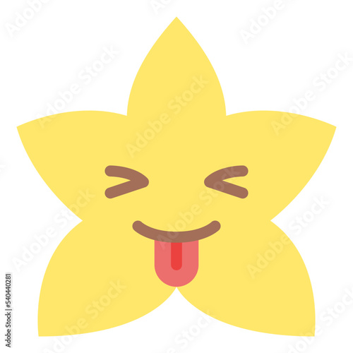 squinting star emoji