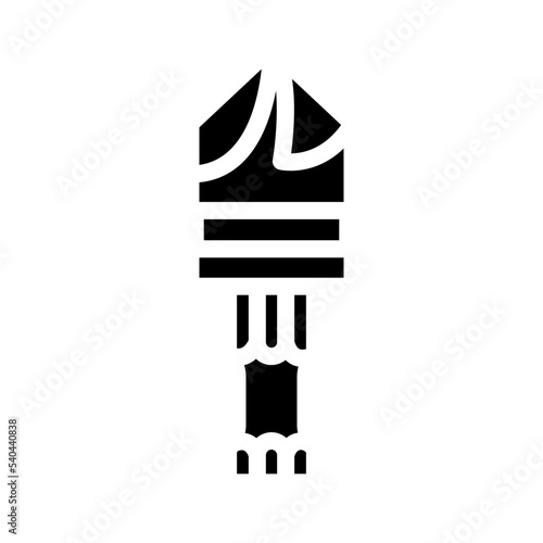 countersink drill bit glyph icon vector. countersink drill bit sign. isolated symbol illustration