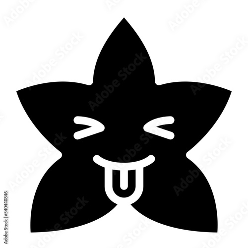 squinting star emoji