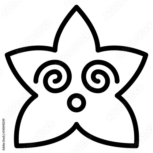 dizzy star emoji