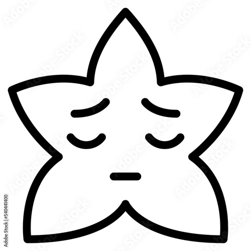 sad star emoji