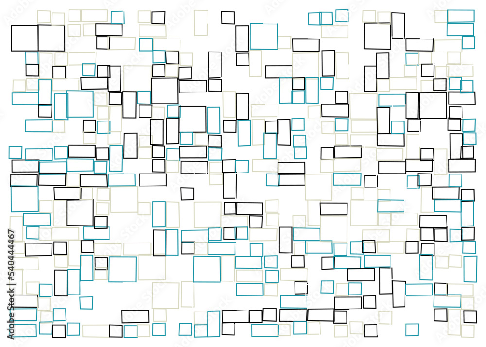 Offset Quads generative art background art illustration Offset Quads generative art background art illustration