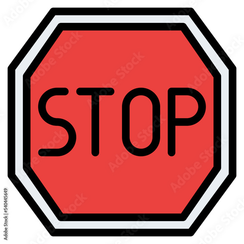 stop traffic sign