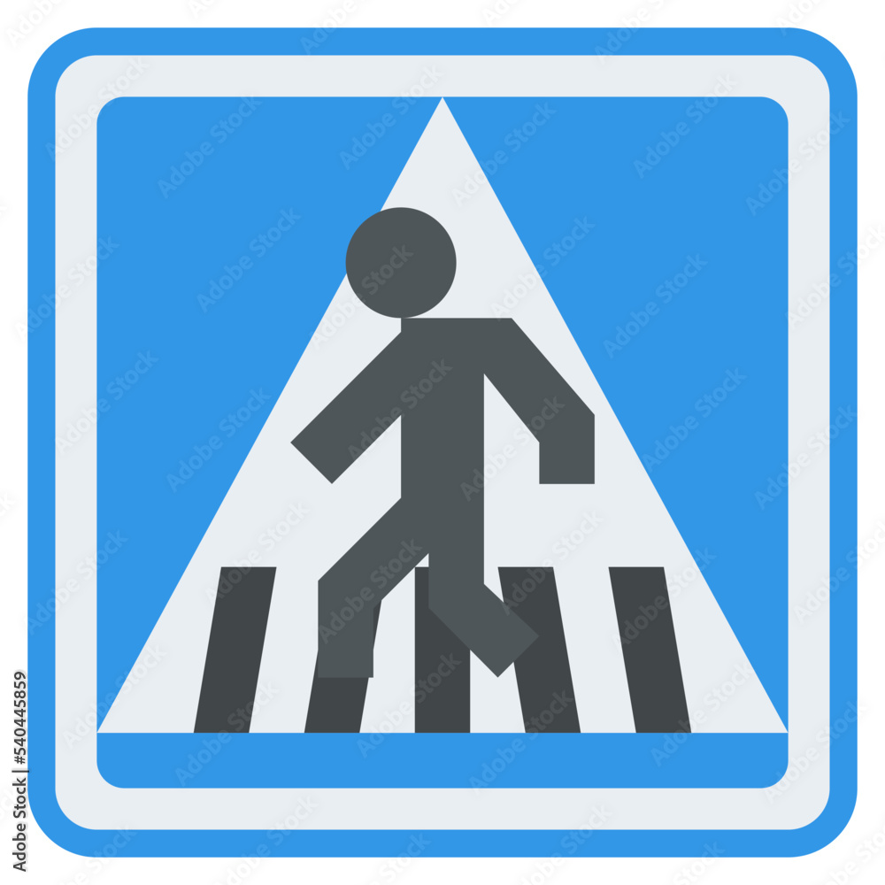 crosswalk traffic sign crosswalk traffic sign