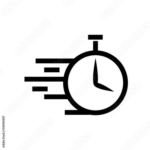 Fast Time Flat Icon
