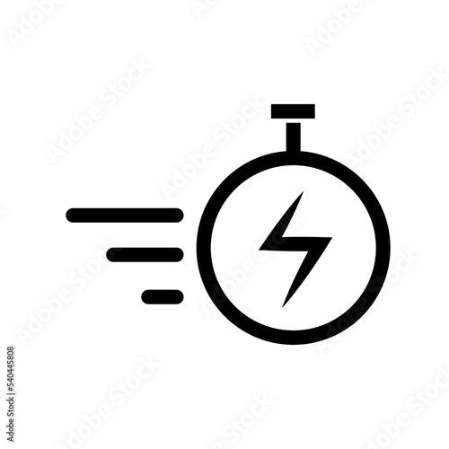 Fast Time Flat Icon