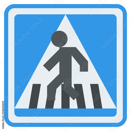 crosswalk traffic sign