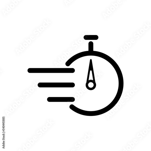 Fast Time Flat Icon
