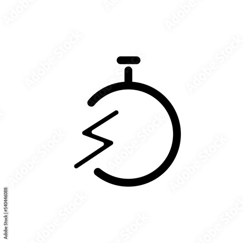 Fast Time Flat Icon