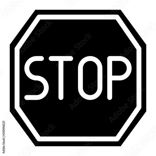 stop traffic sign