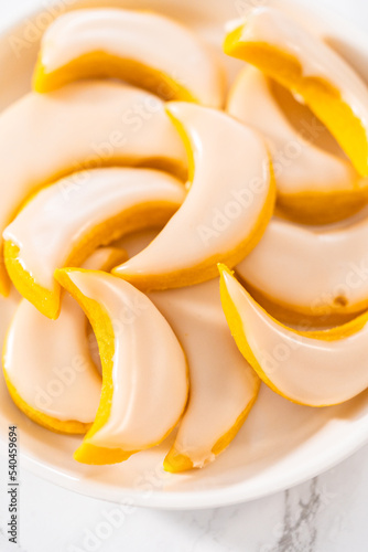 Lemon Wedge Cookies