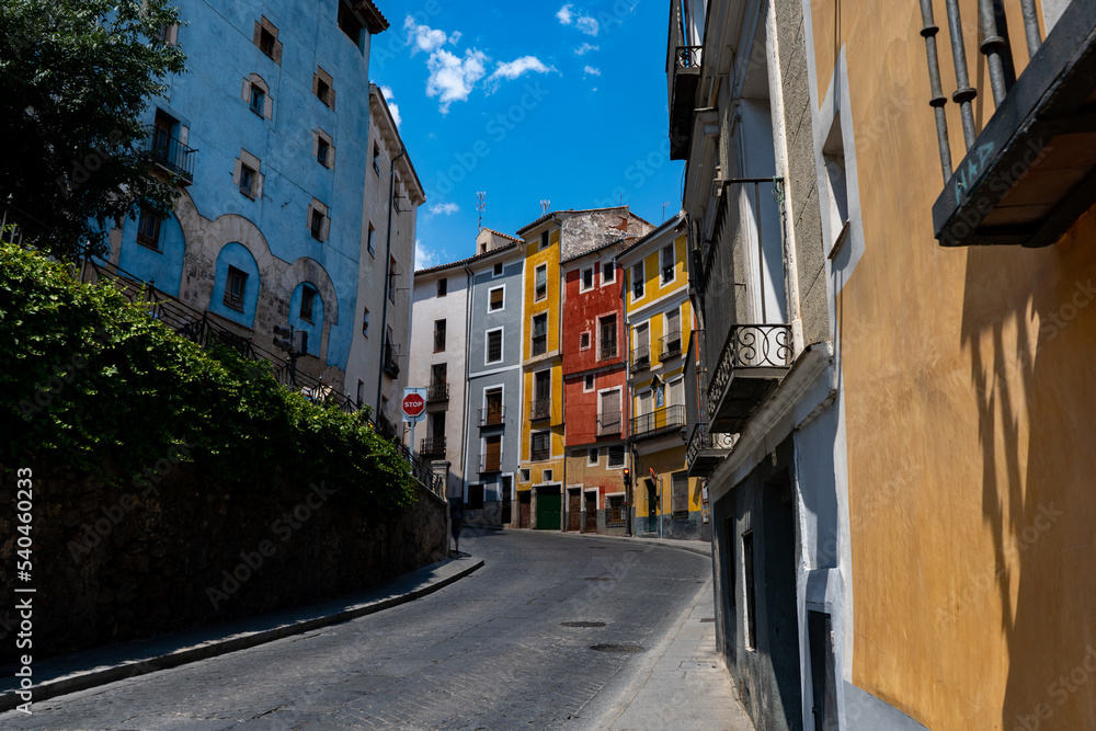 Una calle de Cuenca