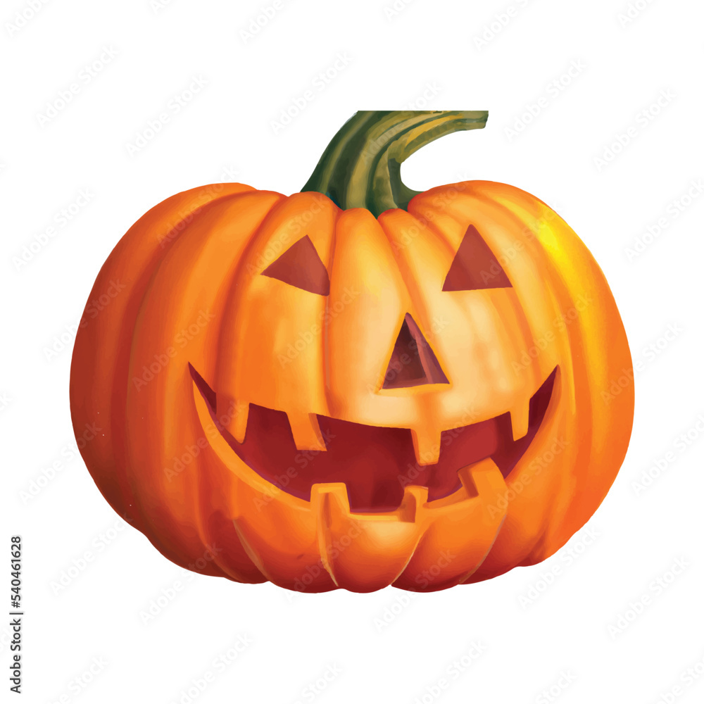Halloween pumpkin icon. Vector. Autumn symbol. Flat design. Halloween scary pumpkin with smile, happy face. Orange squash silhouette isolated on white background. Cartoon colorful illustration. Halloween pumpkin icon. Vector. Autumn symbol. Flat design. Halloween scary pumpkin with smile, happy face. Orange squash silhouette isolated on white background. Cartoon colorful illustration.