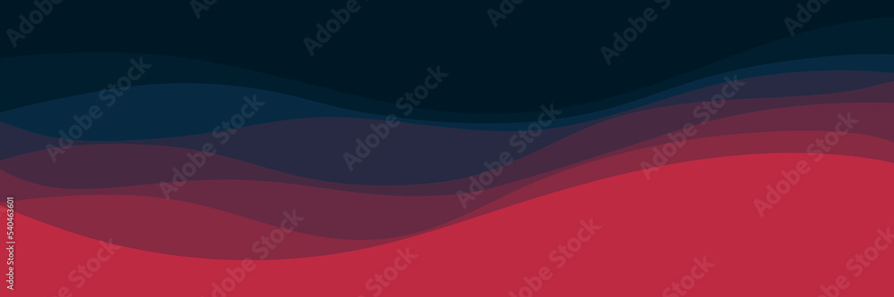 Naklejka premium creative seamless wave illustration vector design for wallpaper, backdrop, background, web banner, and design template 