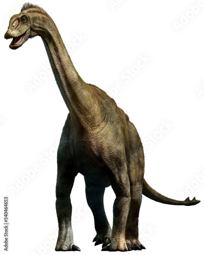 Shunosaurus from the Jurassic era 3D illustration  © warpaintcobra