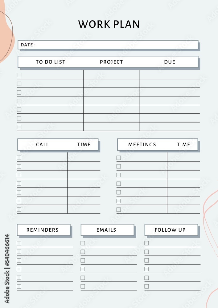 Work Plan Work Plan