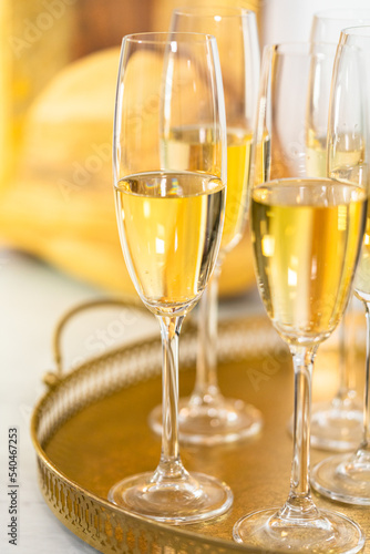 Champagne glasses © arinahabich