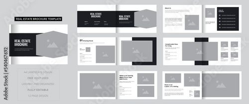 Real Estate Brochure Design Template