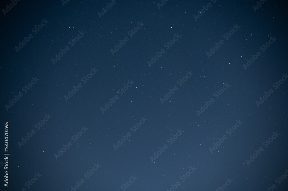 Fototapeta premium 夜空に星がキラキラ