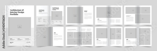 Architecture portfolio or Interior Portfolio or Portfolio design