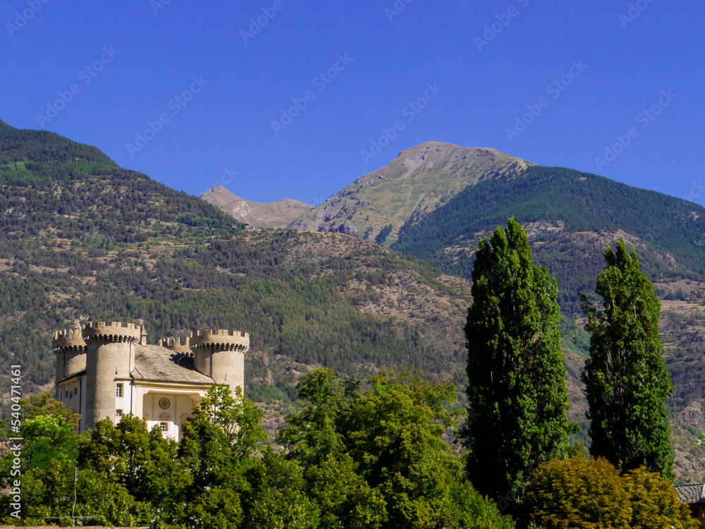 Aymaville Castle, Aosta Valley, Italy