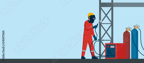 Professional welding service and welding equipment