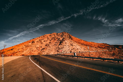 road in the desert