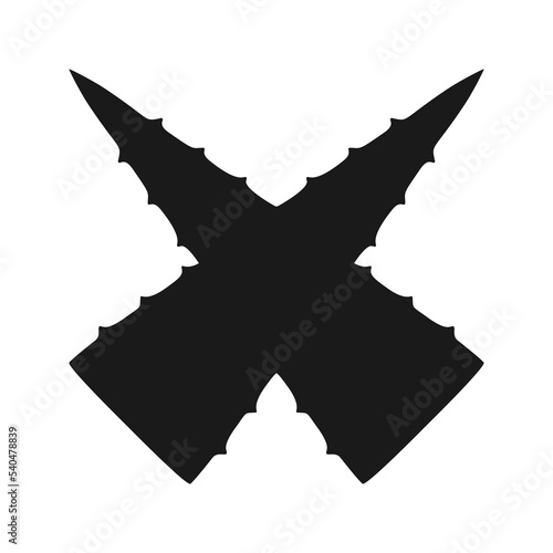 Aloe Vera Plant Crossed Leaves Icon