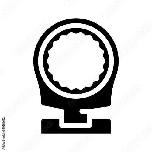 ratcheting wrench glyph icon vector. ratcheting wrench sign. isolated symbol illustration
